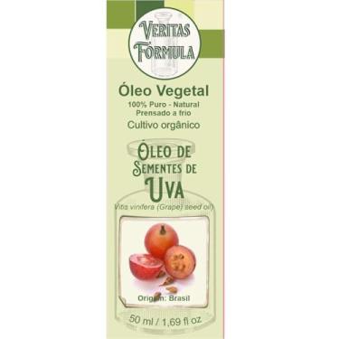 Imagem de Óleo Vegetal de Sementes de Uva Prensado a Frio – 100% Puro e Natural | Controle de Oleosidade e Hidratação Suave para Pele e Cabelos | Vegano – 50ml | Origem Brasil