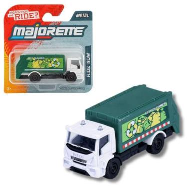 Imagem de Majorette 1 por 64 Miniatura Iveco Eurocargo Lixeiro