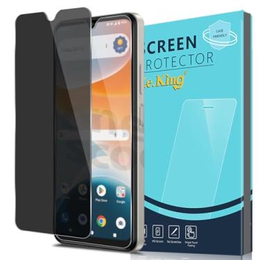 Imagem de Zeking [Pacote com 2 protetores de tela de vidro temperado de privacidade compatível com Cricket Icon Pro (2026)/AT&T Motivate Pro 2 5G, rigidez 9H anti-espião [clareza HD], compatível com capas