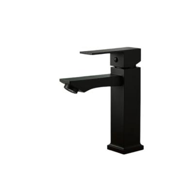 Imagem de Torneira para Banheiro Black/Prata/Dourado - Torneira de Luxo 1/4 Volta Metal Antioxidante | Torneira Moderna para Lavabo e Cuba(PRETO)