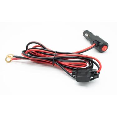 Imagem de Cabo de extensão para tomada de isqueiro (plugue de acendedor de cigarro, 3,3 pés)