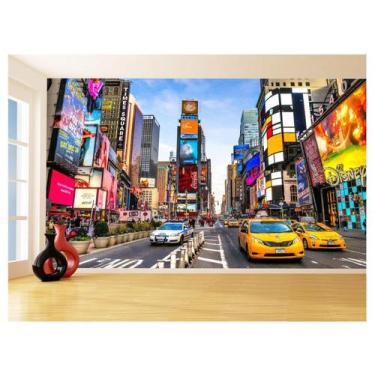 Imagem de Papel De Parede 3D Cidade New York Broadway Ny 3,5M Ncd285 - Você Deco