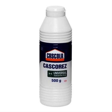 Imagem de Cola Cascorez Branca 500 Gramas - 1406841 - Cascola Cola Cascorez Branca 500g Frasco Alba