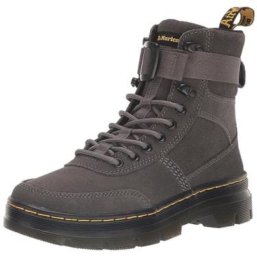 Imagem de Dr. Martens Bota fashion unissex para adultos, Camurça E.h. bronze, 14 Women/13 Men