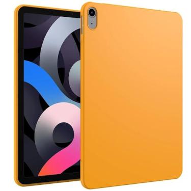 Imagem de ULXITEYU Capa para iPad Air 11 polegadas M3 (2025)/M2 (2024), iPad Air 5ª (2022)/4ª geração (2020) 10,9 polegadas, fina e leve, macia, à prova de choque, capa traseira fina para tablet