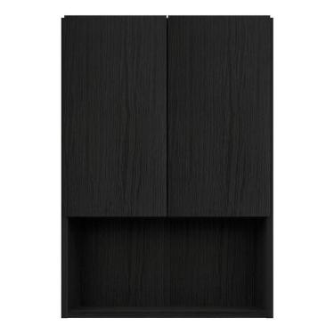 Imagem de Armário De Banheiro/lavanderia 02 Portas Multimóveis Preto