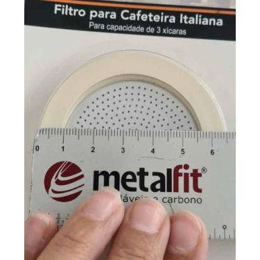 Imagem de Filtro Para Cafeteira Italiana 3 Xicaras Kehome 5813