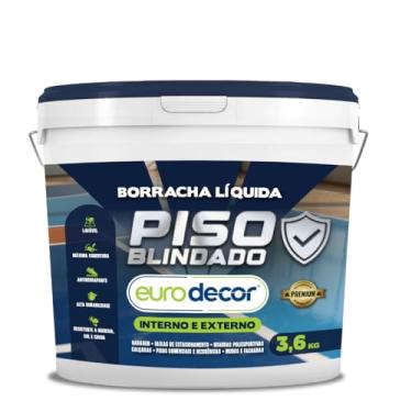 Imagem de Borracha Líquida para Piso 3,6KG Tinta Borracha Antiderrapante Hidrorrepelente Garagem Estacionamento (Concreto)