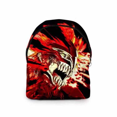 Imagem de Mochila Bleach Kurosaki Ichigo Cartoon Kids School 29x10x35cm