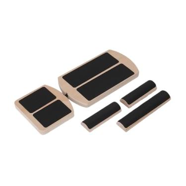 Imagem de menolana Prancha de equilíbrio para uma perna só, prancha de equilíbrio para tornozelo, exercitador de estabilidade para tornozelo, fortalecedor de pés para, Atualização de Arco