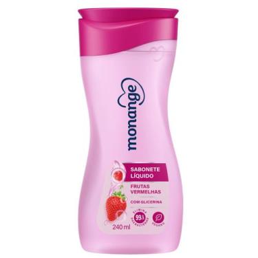 Imagem de Monange Frutas Vermelhas Sabonete Líquido 240ml