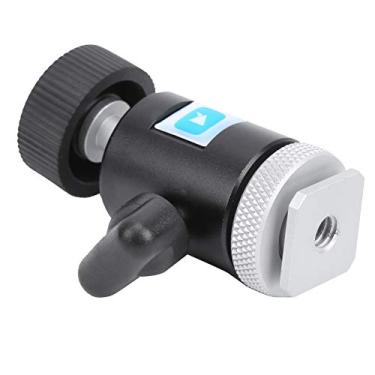 Imagem de aqxreight Cabeça de Bola de Liga de Alumínio Multifuncional Com Base de Sapata Fria para Luz de Preenchimento de Câmera Compatível Com Várias Bases O Furo de Bola Orifício de Parafuso de 3/8 pol. e