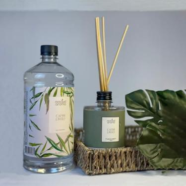 Imagem de Difusor de Varetas Água Perfumada Odorizante Aromatizador de Ambiente Tecidos e Lençois (Capim Limão)