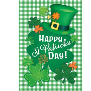 Imagem de Briarwood Lane Comemore a bandeira da casa do Dia de São Patrício