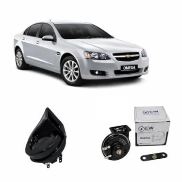 Imagem de BUZINA AUTOMOTIVA CARACOL COM PLUG 2 PINOS E CONECTOR PARA OMEGA 2005 > 2012 - TIGER AUTO