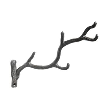 Imagem de Ｂｅｓｇａ Cabideiro de parede em forma de galho, organizador de armazenamento que economiza espaço, ideal para salas de arreios, salas de estar, ornamentos