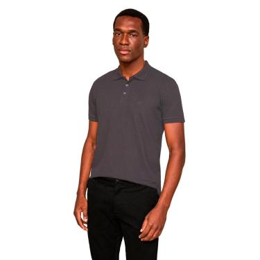 Imagem de Polo Lado Avesso Regular Fit Piquet Masculina-Masculino