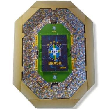 Imagem de Mini estádio seleção brasileira 2022 - c/ 60 card - Panini