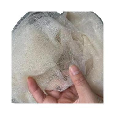 Imagem de Tecido De Tule Com Lantejoulas Azul E Vermelho Para Roupas Infantis, V