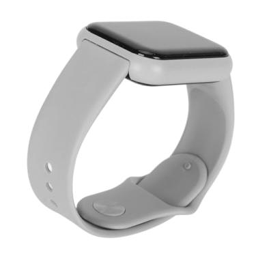 Imagem de aqxreight Relógio Inteligente de 1,4 Polegadas 150mAh Contador de Passos Alarme de Mensagem Recebida Alerta Modo Esportivo Relógio de Fitness à Prova d'água para IOS 9.0 para 5.0 Smartphone Cinza