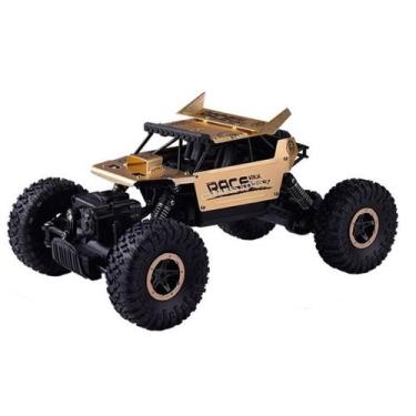 Imagem de Carrinho Controle Remoto 4x4 Off Road Flytec, Dourado