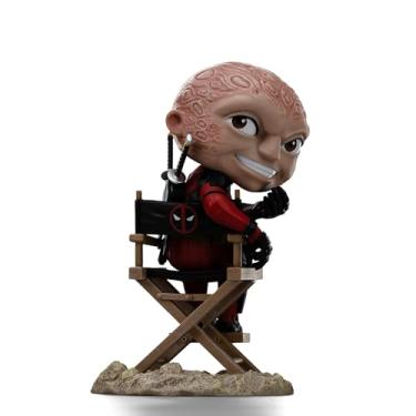 Imagem de Iron Studios Estátua colecionável em escala Deadpool 1/10 (não mascarada) - resina de poliéster Minico multicolorida 13,7 cm
