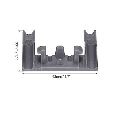 Imagem de Generic 2 conjuntos W10250160 suporte de lava-louças ajustador braço clip-lock peça de substituição estável durável para PS11751100 WPW10250160