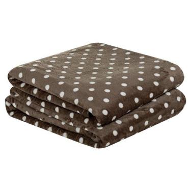 Imagem de Manta Flannel Microfibra Mimosa Queen - Cáqui - Casa Show Enxovais