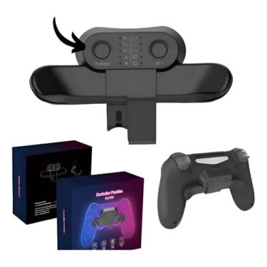 Imagem de Paddles Traseiros Programáveis para Controle PS4 | Botões Extras para FPS e Jogos Competitivos | Acessório Gamer com Mapeamento Rápido e Instalação Plug & Play