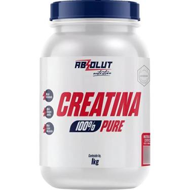 Imagem de Creatina Monohidratada 100% Pura 1kg Absolut Nutrition Sabor:Sem Sabor