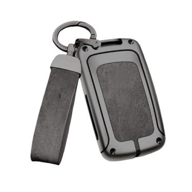 Imagem de Capa de couro para chave remota de carro, compatível com Lexus IS250 IS300C RX270 450h GX CT200H GX400 GX460 ES240 350 LS460 GS300 460h ES300h(C-gun grey ring)