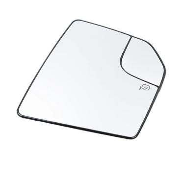 Imagem de Lado esquerdo e direito espelho de asa aquecido vidro com placa traseira espelho retrovisor motorista lado do passageiro compatível com ford F-150 2015 2016-2021(1Pc Right)
