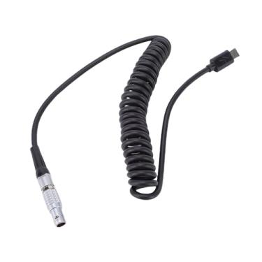 Imagem de VBESTLIFE Cabo de Alimentação Tipo C para 2 Pinos, Cabo de Alimentação Macho de 59,1 pol. USB C para 2 Pinos 0B para Estabilizadores RSC RS2, para E2, para VERMELHO