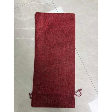 Imagem de Presentes de aquecimento de casa, bolsa de vinho/champanhe com tecido espesso e cordão, ideias de presente de inauguração de casa, novo apartamento para amigos, colegas de trabalho, vizinhos, festa de