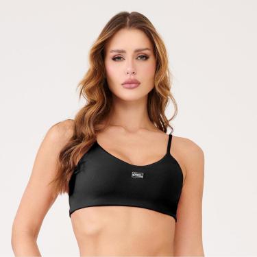 Imagem de Top Básico Blue Ivy Poliamida Com Bojo e Regulador Donna Carioca-Feminino