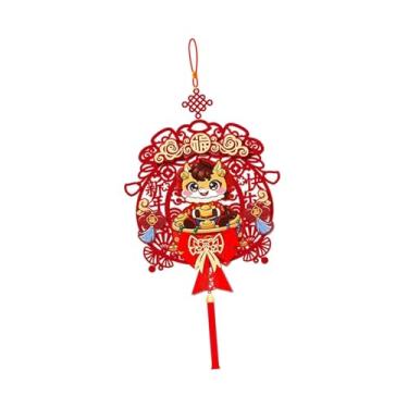 Imagem de Fancyes Enfeite de Ano Chinês de 2026, Ano do Cavalo, Decoração Criativa para Porta e Decoração de Festas do Festival da Primavera, Style E