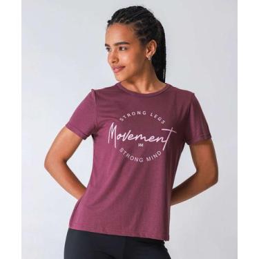 Imagem de Blusa Feminina Fitness Estampada Marisa Roxo-20065, Roxo, P