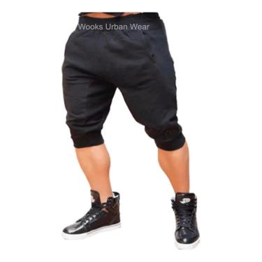 Imagem de Bermuda De Moleton Masculina Skinny Saruel Fitness-Masculino