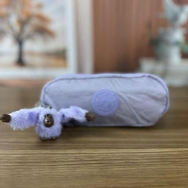 Imagem de Estojo Escolar Linha Metalizado Zíper Triplo Acompanha Chaveiro Varias