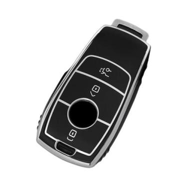Imagem de Capa De Chave De Carro Em TPU Para Mercedes Benz Classes A, C, E, S, G
