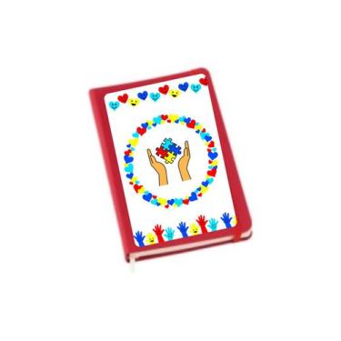 Imagem de Caderneta de anotação autismo mini moleskine capa dura caderno mini pe