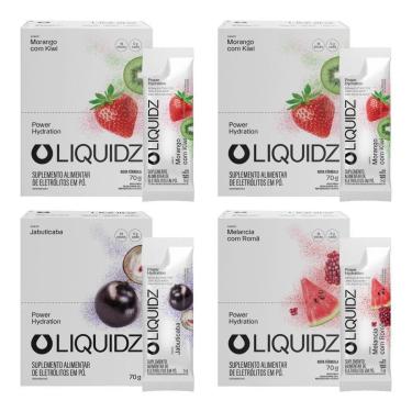 Imagem de LIQUIDZ® - Eletrólitos Zero Açúcar 3 Sabores 56 Sachês-Unissex