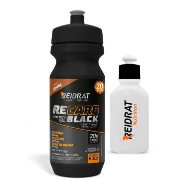 Imagem de Recarb Energy Gel Black Squeeze + Mini Squeeze 100 ml - 600g Coffee - Reidrat-Unissex