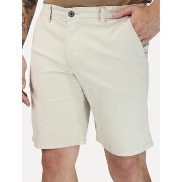 Imagem de Bermuda Tommy Hilfiger Sarja Brooklyn 9in Areia Tamanho Calças:48