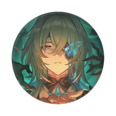 Imagem de Crachá De Cosplay De 58mm Do Jogo Honkai Star Rail: AMPHOREUS, Aglaea,