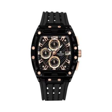 Imagem de Relógio Cronógrafo Quartz Masculino 5ATM À Prova D'Água NAVIFORCE Com 