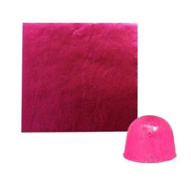 Imagem de Papel chumbo 8x7,8 liso pink 300 un cromus