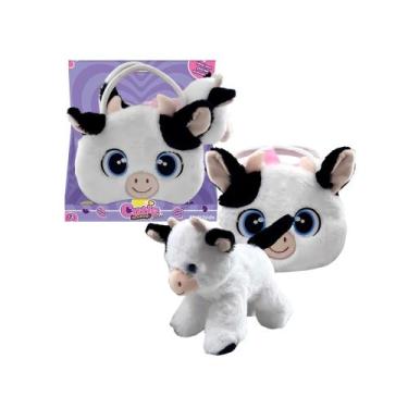 Imagem de Brinquedo Pelúcia Bolsa Cutie Handbags Vaquinha Deluxe Multikids - BR2