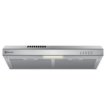 Imagem de Depurador de Ar Electrolux 60 cm Inox Alto Poder de Sucção, Luz LED e Filtragem Dupla (DE6SS) 220V