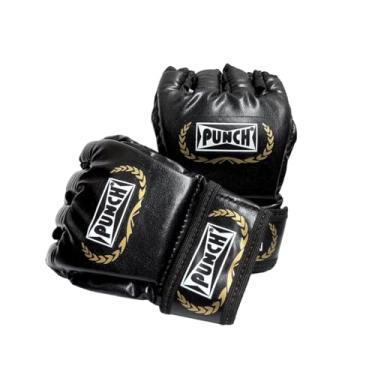 Imagem de Punch Luva MMA Couro Sintético Unissex Adulto Preta